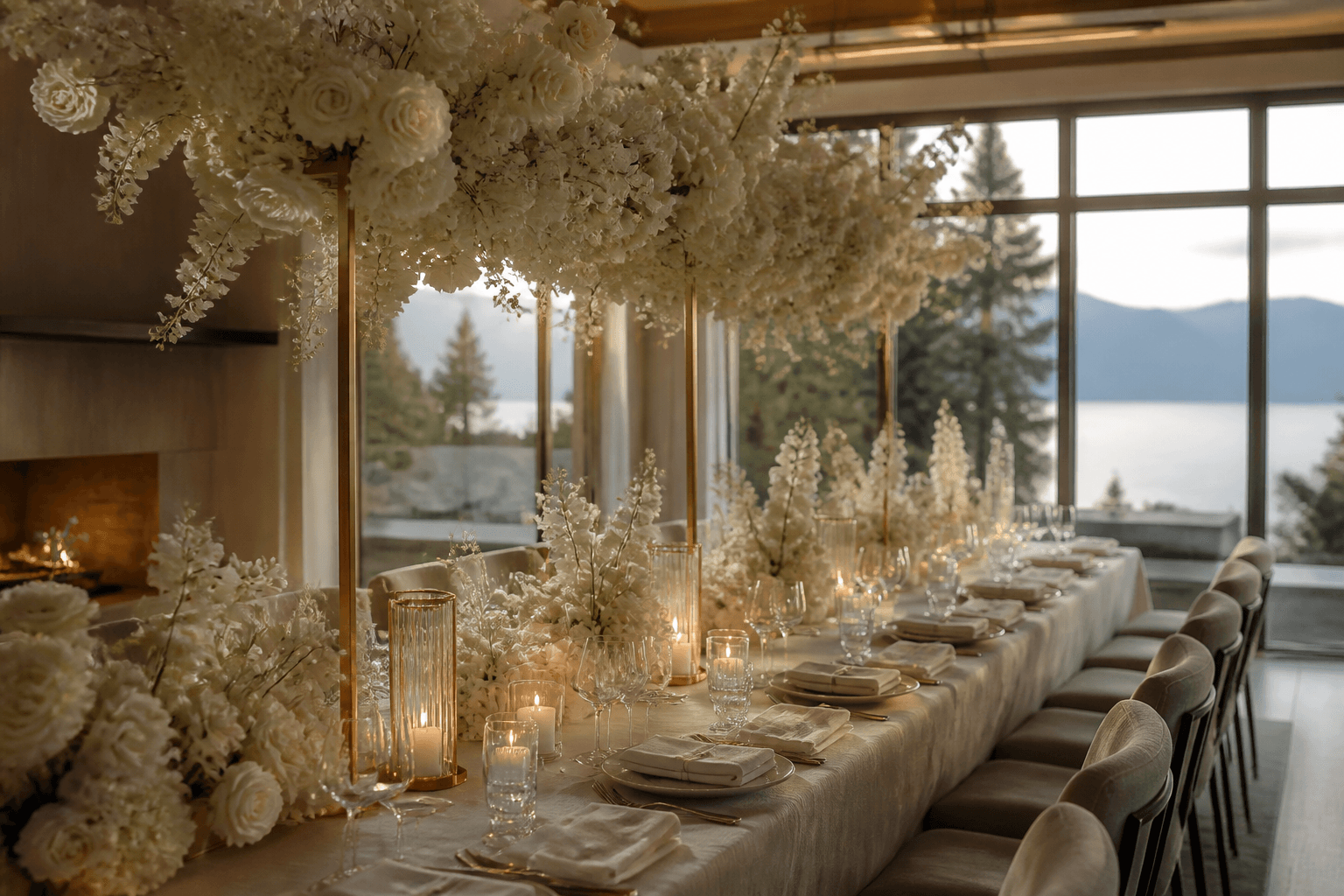 Flowers in a private residence